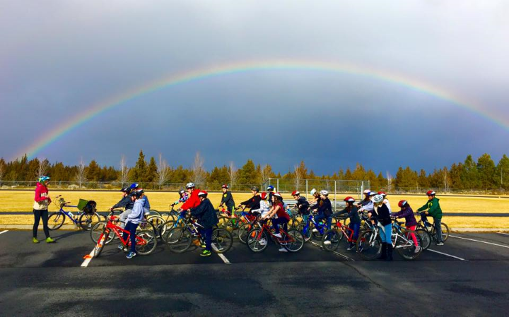 Oregon Safe Routes to School rainbow