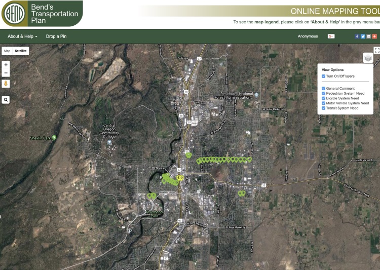 online interactive survey map