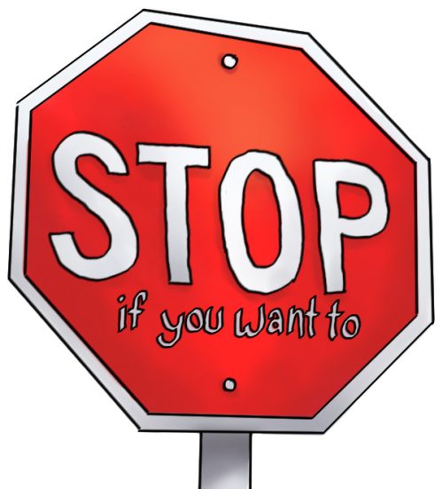 Stop Signs are optional